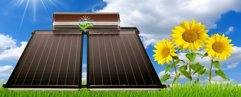 Calentadores solares Universal hechos en Puerto Rico